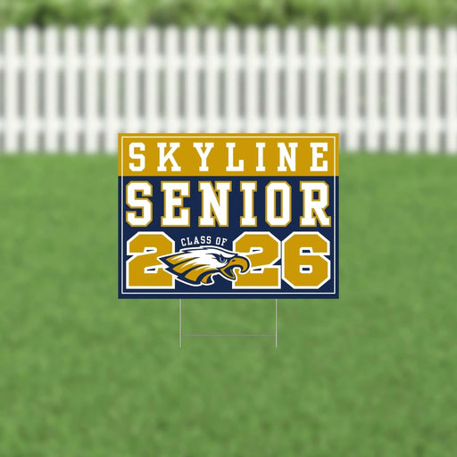 Skyline UT 2026 Senior Yard Sign | 1ct - Zurchers