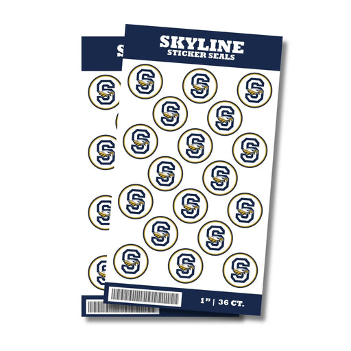Skyline Utah High School Sticker Seal 1" | 36 ct - Zurchers