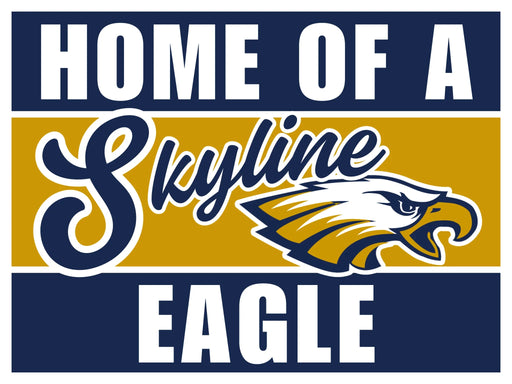 Skyline UT High School Spirit Yard Sign 24" x 18" | 1 ct - Zurchers