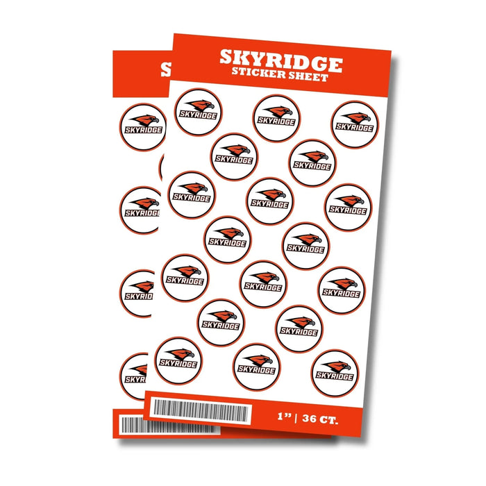Skyridge High School Sticker Seal 1" | 36 ct - Zurchers