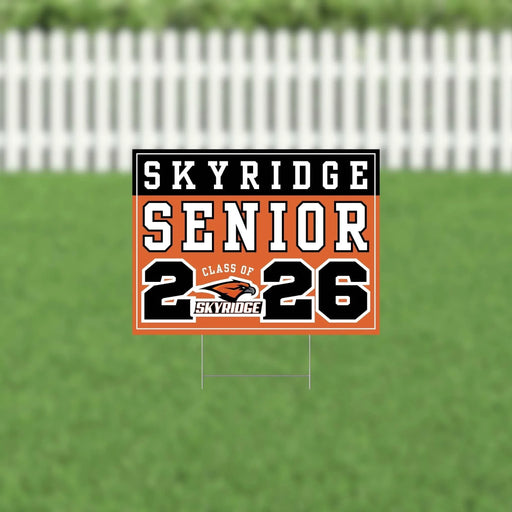 Skyridge UT 2026 Senior Yard Sign | 1ct - Zurchers