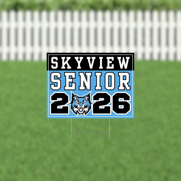 Sky View UT 2026 Senior Yard Sign | 1ct - Zurchers