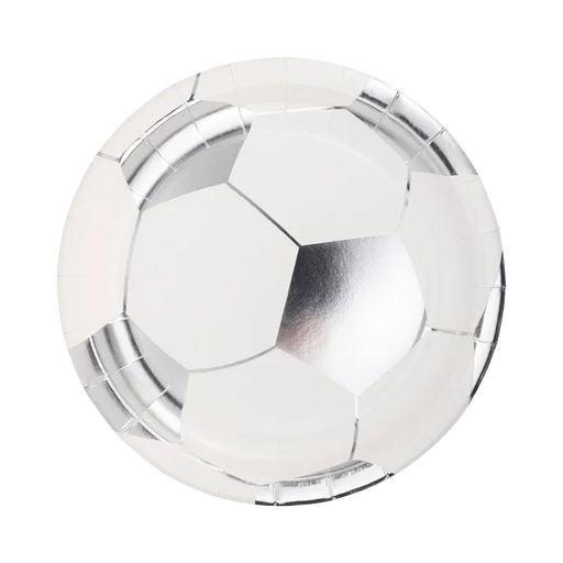 Soccer Ball Paper Plate 8" | 8 ct - Zurchers