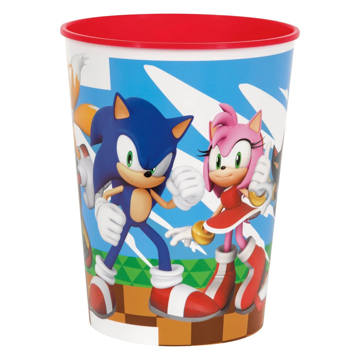 Sonic The Hedgehog Plastic Cup 16 oz | 1 ct - Zurchers