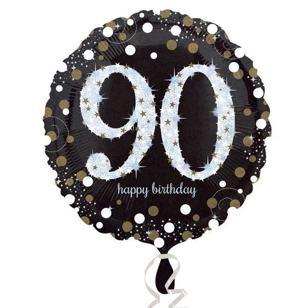 Sparkling 90 Mylar Balloon, 18'' | 1ct - Zurchers
