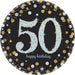 Sparkling Celebration 50th Birthday Paper Dessert Plates, 7'' | 8ct - Zurchers