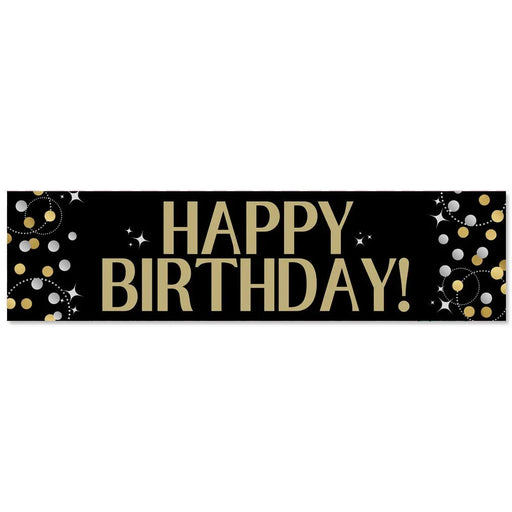 Sparkling Celebration Themed To - Go Banner 50" x 13" | 1ct - Zurchers