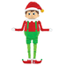 SPECIAL DELIVERY ELF MYLAR BALLOON 5' | 1ct - Zurchers