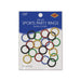 Sports Party Rings Deluxe Sparkle Confetti 2" | 1 ct - Zurchers