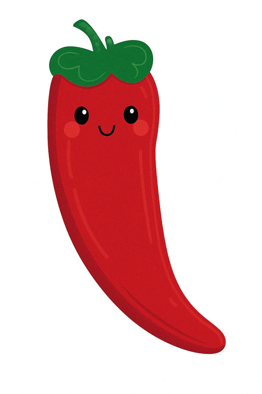 Food friends Chili Pepper Supershape Mylar Balloon 20"x36" | 1ct - Zurchers