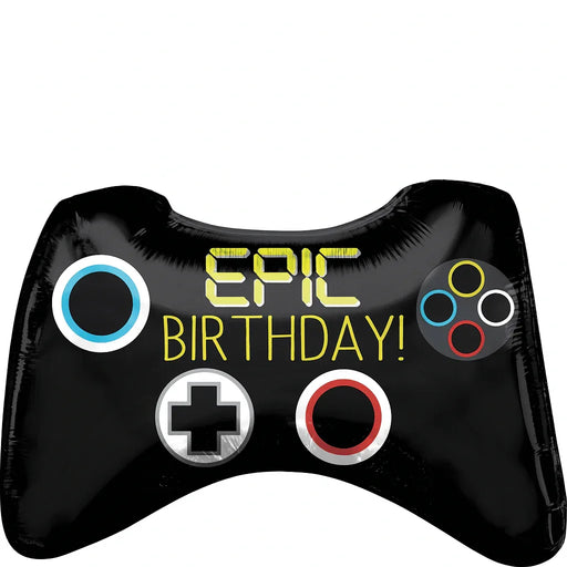 Epic Birthday Game Controller Supershape 28"x18" | 1ct - Zurchers