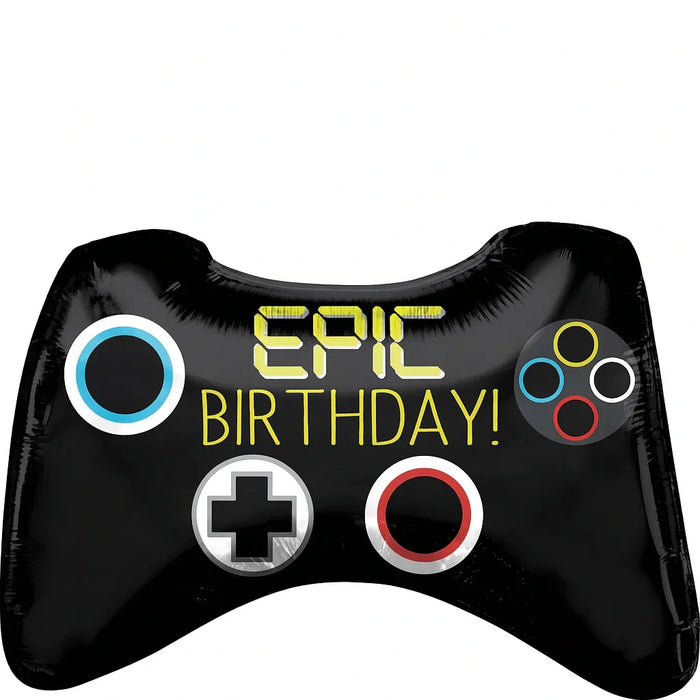 Epic Birthday Game Controller Supershape 28"x18" | 1ct - Zurchers