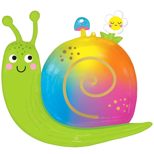 Happy Snail Supershape Mylar 27" | 1ct - Zurchers