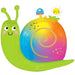 Happy Snail Supershape Mylar 27" | 1ct - Zurchers