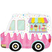Here The Scoop Ice Cream Truck Supershape Mylar 26" | 1ct - Zurchers