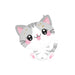 Kawaii Kitty Supershape Mylar Balloon 20"x24" | 1ct - Zurchers