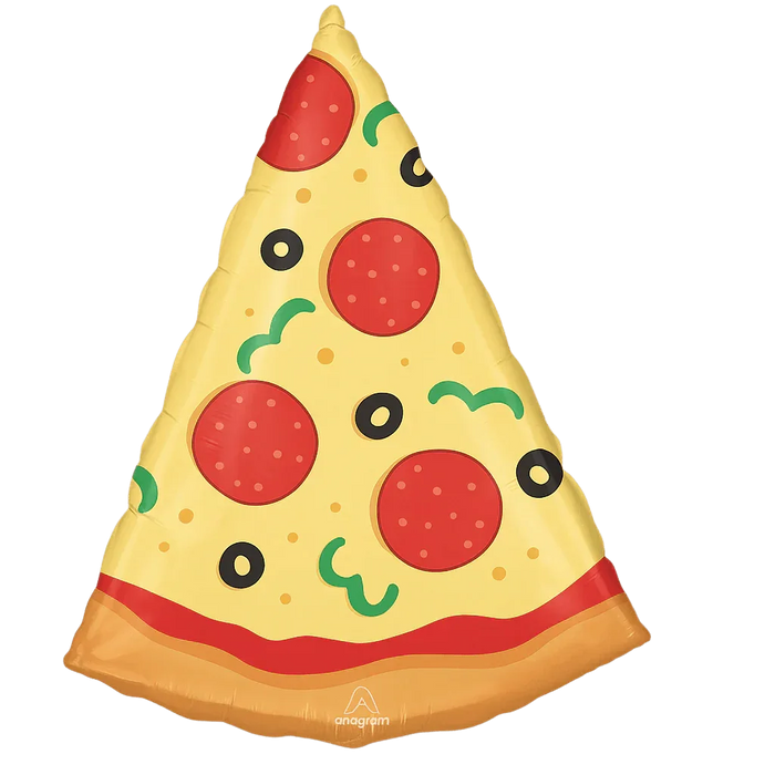 Pizza Slice Supershape Balloon 24"x29" | 1ct - Zurchers