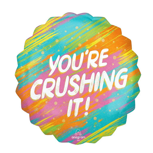 You're Crushing It Supershape Mylar Balloon 28" | 1ct - Zurchers