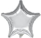 Silver Star Mylar Balloon 18" | 1 ct - Zurchers