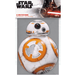 Star Wars BB-8 robot invitation card packaging with Darth Vader in the background