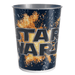 Star Wars-themed cup with space-themed design on a white background
