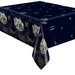 Tablecloth with Star Wars Millennium Falcon design on a dark blue background