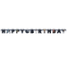 Star Wars-themed 'Happy Birthday' banner on a white background