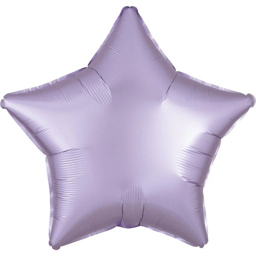 Star Lilac satin mylar balloon 18" | 1 ct - Zurchers
