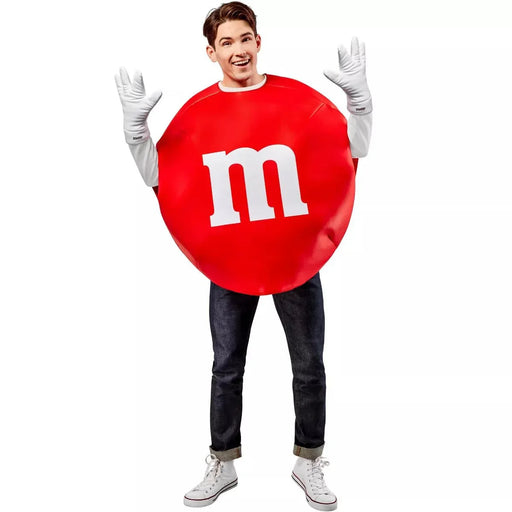 Halloween M&M's Red Adult Costume Standard | 1 ct - Zurchers
