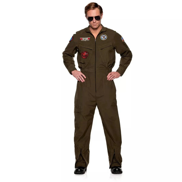 Halloween Topgun Pilot Jumpsuit Adult | 1 ct - Zurchers