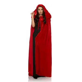 Red Hooded Vampire Cape Costume Standard | 1ct