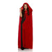 Red Hooded Vampire Cape Costume Standard | 1ct