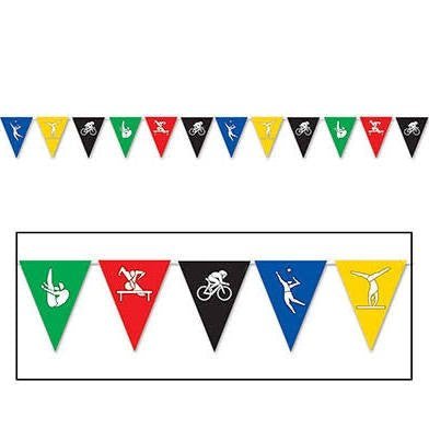 Summer Sports Pennant Banner | 1 ct - Zurchers