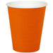 Sunkissed Orange Paper Cups 9oz | 24ct - Zurchers