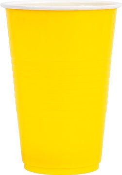 Sunshine Yellow Cup 16oz | 50ct