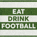 Eat Drink Football Beverage Napkins | 16ct - Zurchers