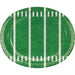 Football Field Oval Dinner Plates 12" | 8ct - Zurchers
