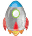 Blast Off Birthday Supershape Mylar Balloon 29" | 1 ct - Zurchers