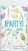 54x84in Tablecover Sweet Rainbow Birthday Foil
