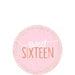 Sweet 16 Pink Dessert Plates | 8ct - Zurchers