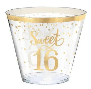 Sweet 16 Plastic Tumblers | 30ct - Zurchers
