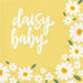 Sweet Daisy Baby Paper Lunch Napkins | 16 ct - Zurchers