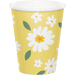 Sweet Daisy Paper paper cups 9oz. | 8 ct - Zurchers