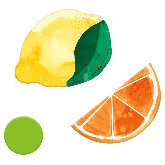 36ct Table Scatter Confetti Summer Citrus - Party Supplies