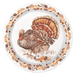 Tasteful Turkey Luncheon Plates | 1ct - Zurchers