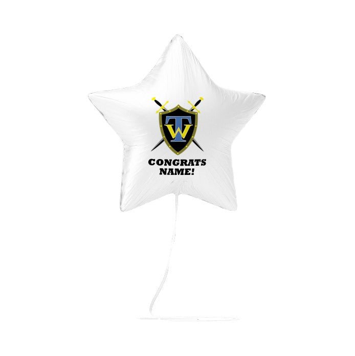 Taylorsville High School Custom Congrats Balloon 17" | 1ct (4ct Min) - Zurchers