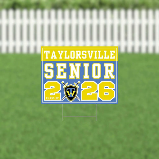 Taylorsville UT 2026 Senior Yard Sign | 1ct - Zurchers