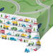 Transportation Time Paper Tablecover 54"x96" | 1 ct - Zurchers