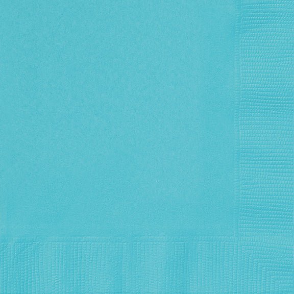 40ct Dinner Napkins Teal - Party Supplies
