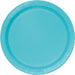 20ct 9in Paper Plate Teal - Party Supplies